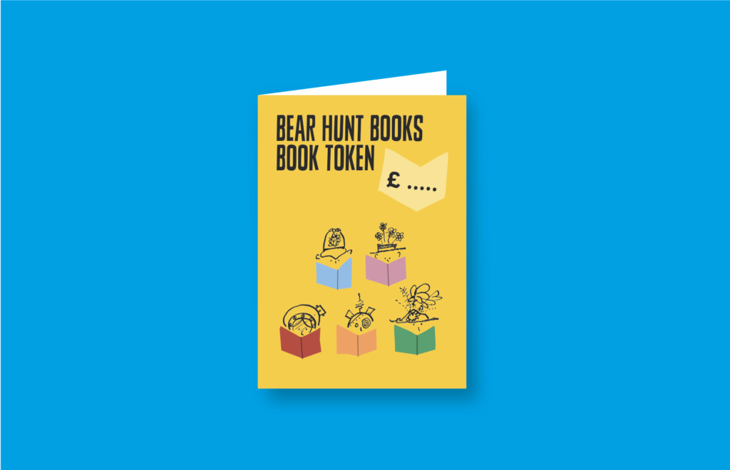 Bear Hunt Books book token card