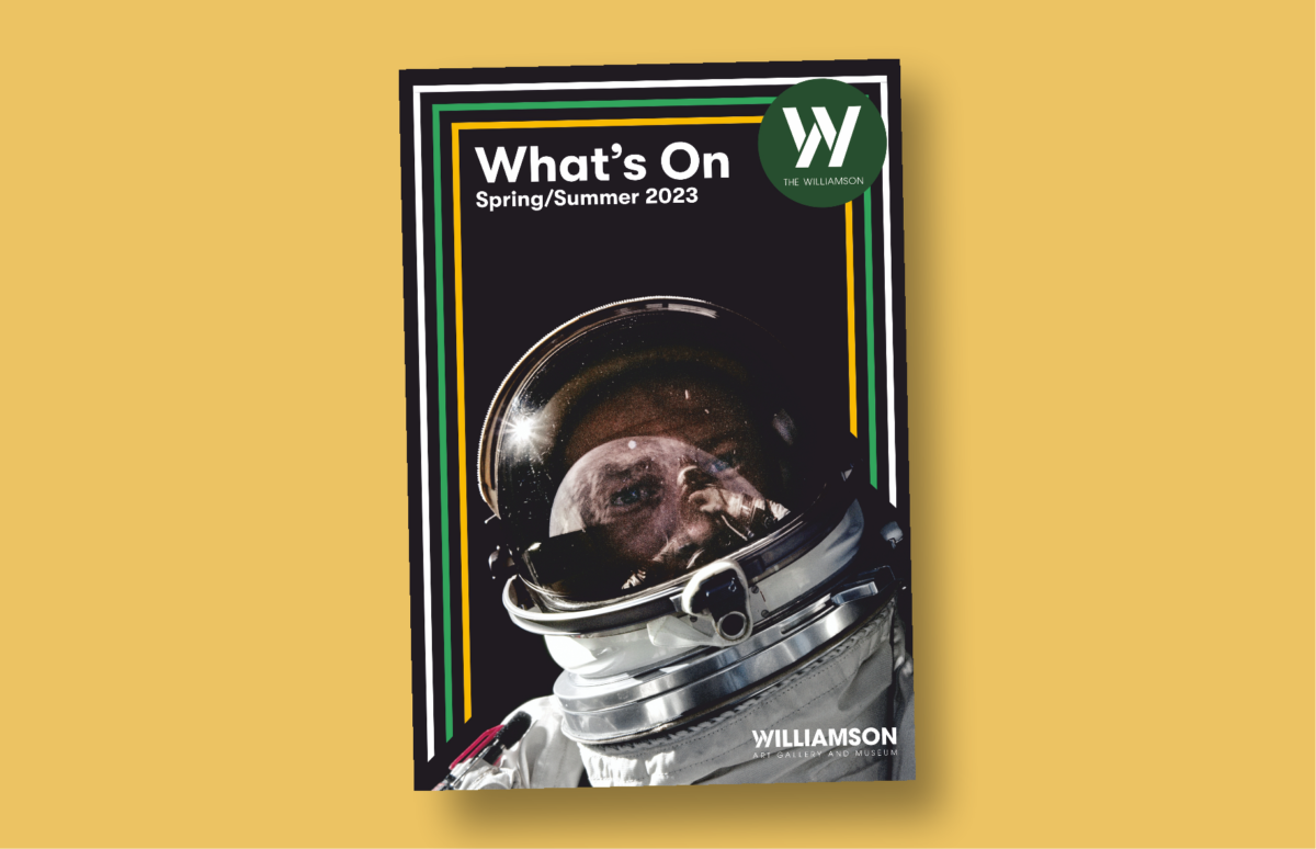 Williamson Art Gallery leaflet cover